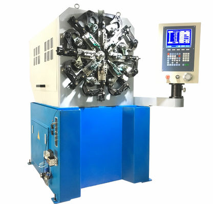 উচ্চ নির্ভুলতা 5 এক্সস CNC স্প্রিং দ্রবীভূত করা মেশিন ওয়্যার ঘূর্ণন এবং স্পিনার সঙ্গে