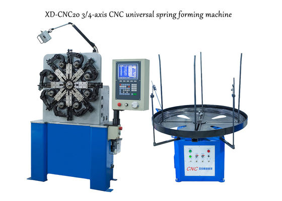 XD-CNC20 সিএনসি স্প্রিং মেকিং মেশিন 0.2 থেকে 2.3 মিমি মধ্যে বিভিন্ন স্প্রিংস তৈরি করতে