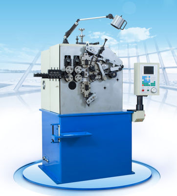 50 মিমি CNC ওয়্যার স্প্রিং Coiling মেশিন তারের খাওয়ানোর অক্ষ এবং ক্যাম অক্ষর গঠিত
