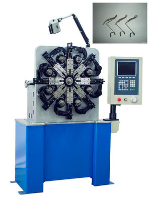40mm CNC ওয়্যার মেশিন বিরচন তিন অক্ষ / স্প্রিং মেকার মেশিন