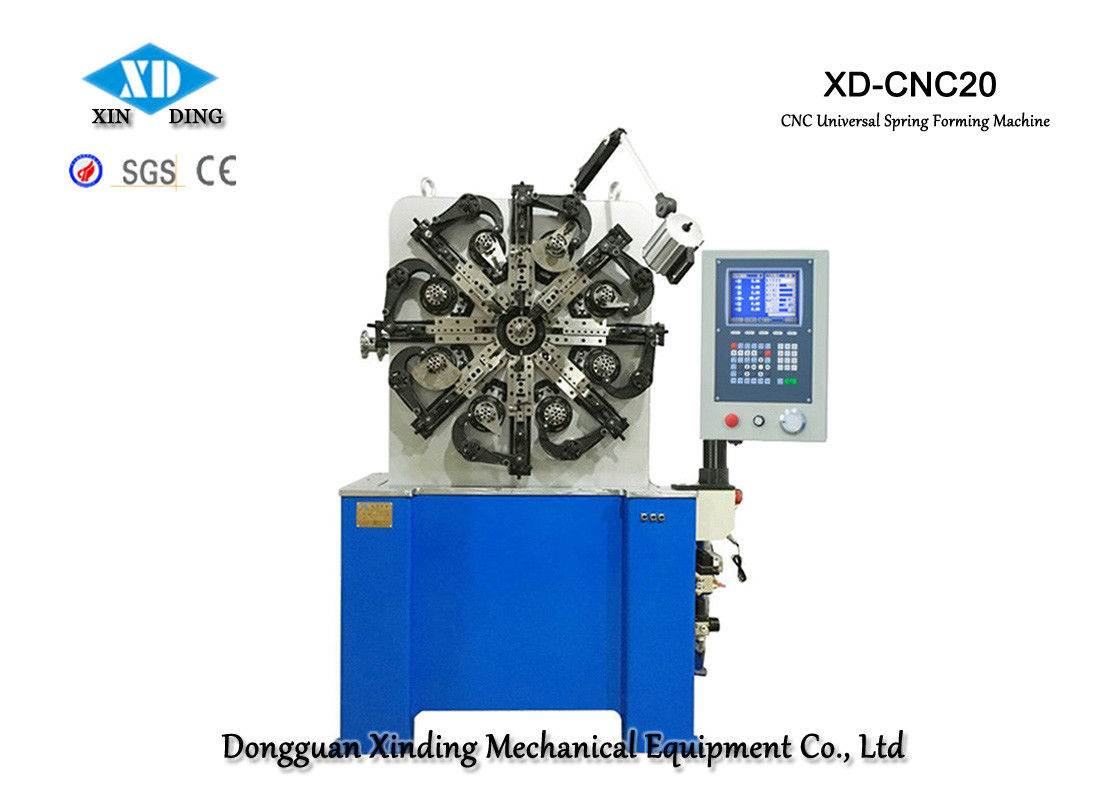 XD-CNC20 3 এক্সিস টর্সিয়ন স্প্রিং মেশিন 0.3 মিমি থেকে 2.3 মিমি তারের ব্যাসের ব্যাপ্তি সহ